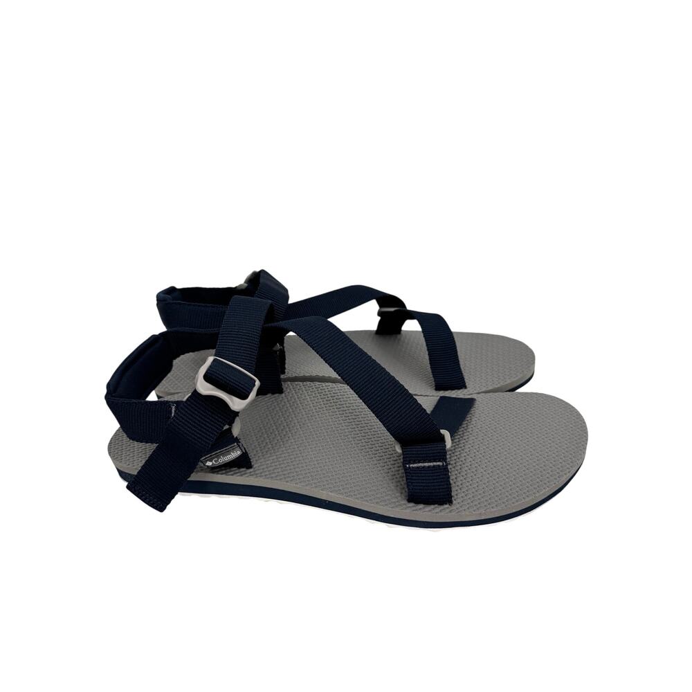 Columbia Red River sport sandals men's 13 gray blue strap water beach NEW